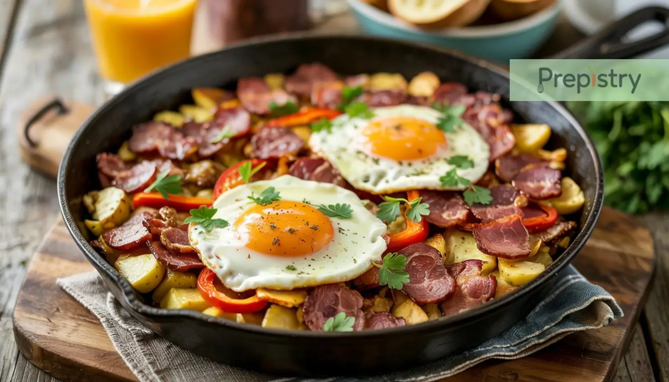 All American Breakfast Skillet Combo 1 All American Breakfast Skillet Combo