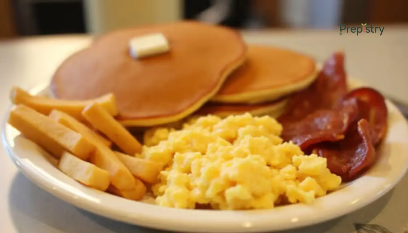 Classic Diner Plate Breakfast Combo 1 Classic Diner Plate Breakfast Combo