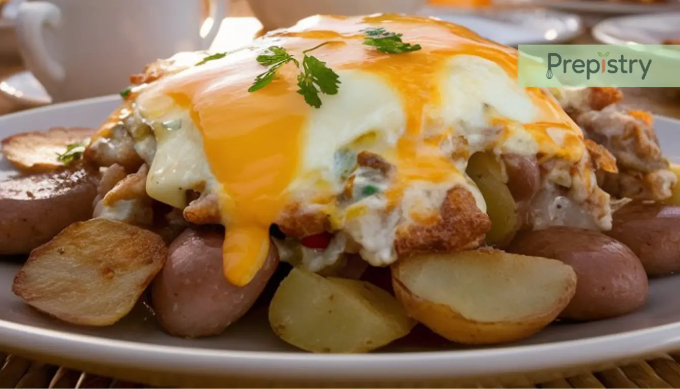 Farmer's Quick Sausage Egg Scramble 1 Farmer’s Quick Sausage Egg Scramble