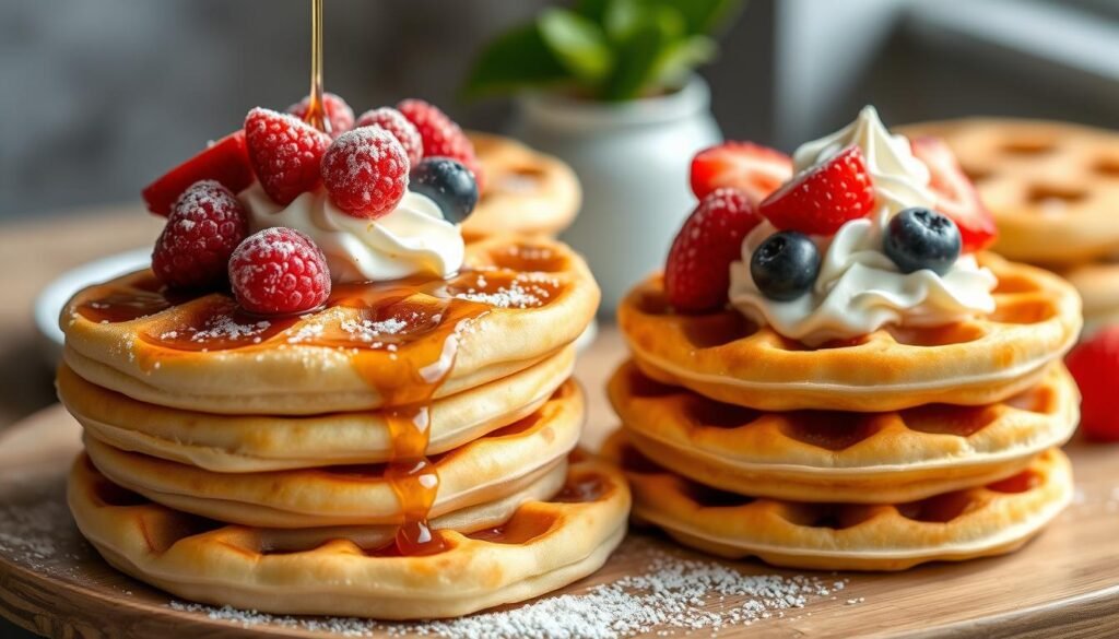 Freezer-friendly pancakes and waffles