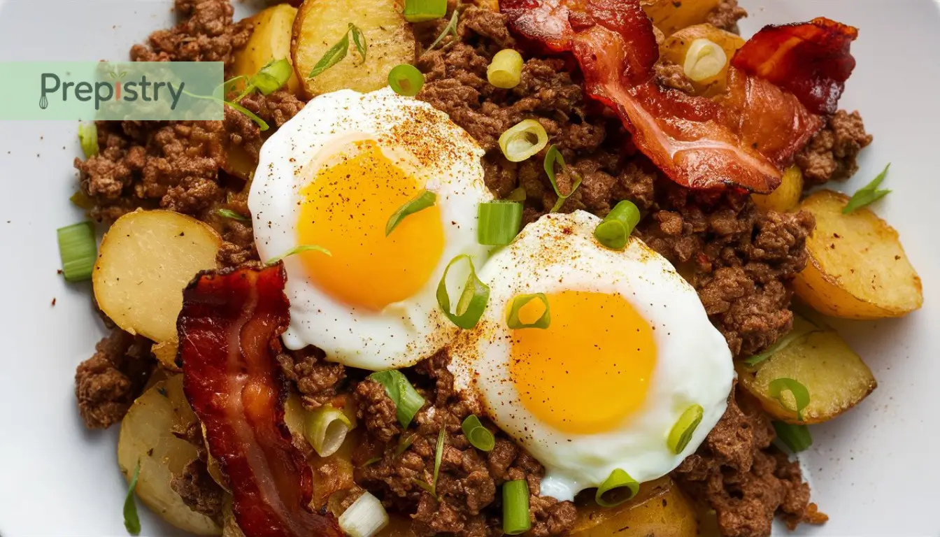 Hearty American Breakfast Hash Plate 1 Hearty American Breakfast Hash Plate