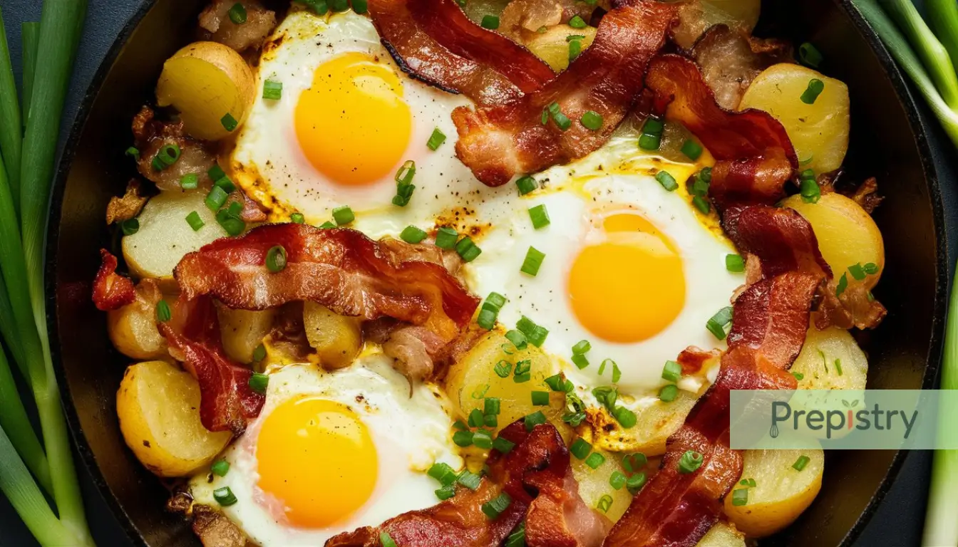 Hearty Bacon Potato Morning Skillet 1 Hearty Bacon Potato Morning Skillet