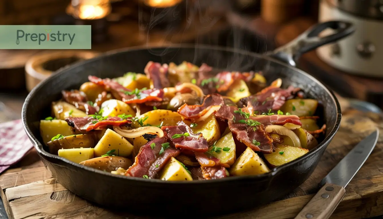 Hearty Country Beef Bacon Potato Hash 1 Hearty Country Beef Bacon Potato Hash