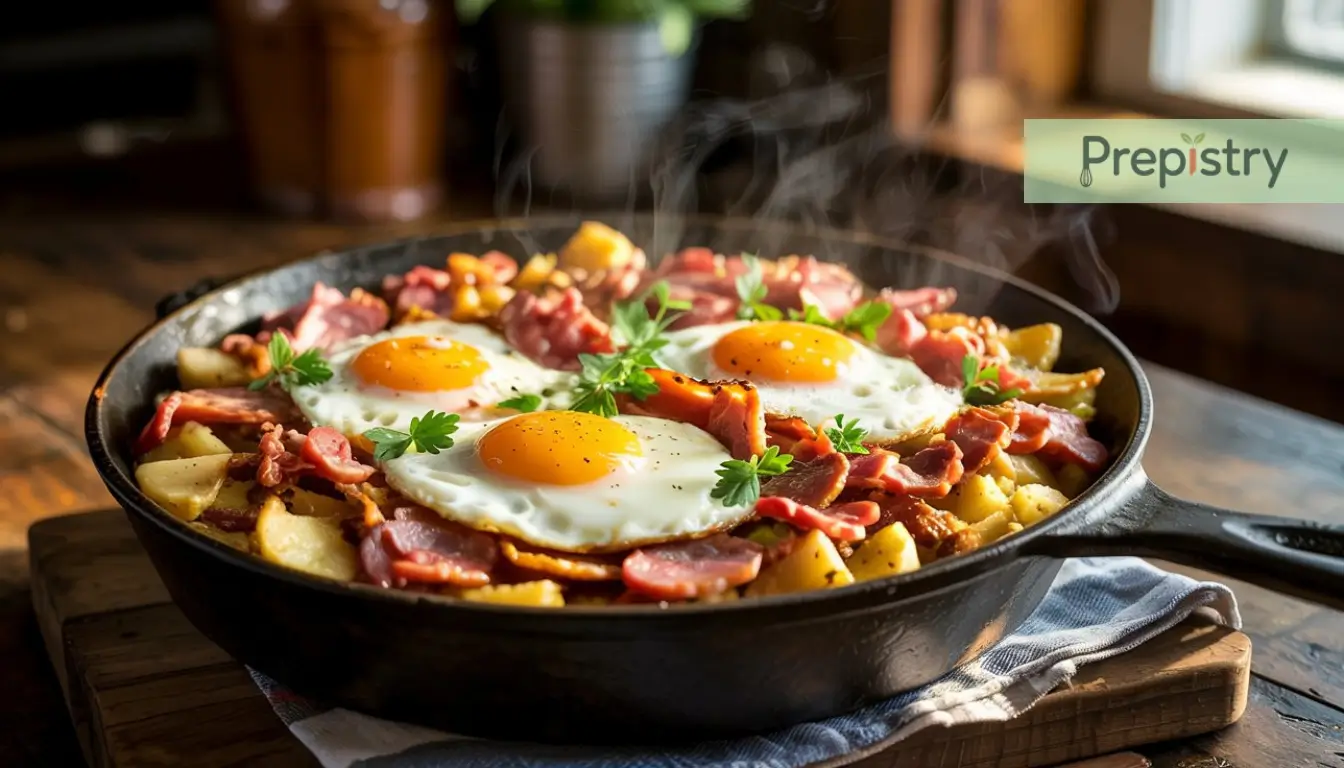 30-Minute Classic Meat Lovers Breakfast Hash
