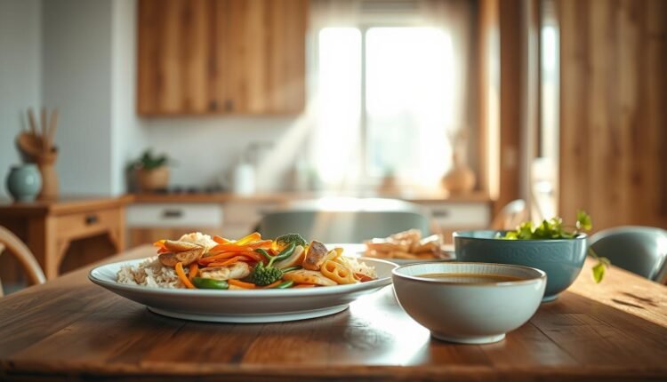 asian inspired lunch meal prep
