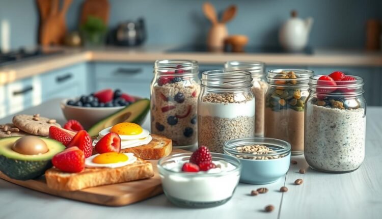 breakfast meal prep office friendly