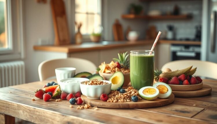 breakfast meal prep power foods