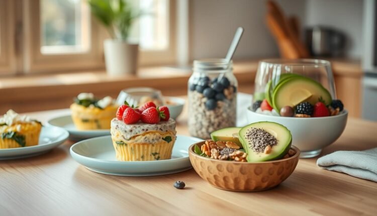 breakfast meal prep protein packed