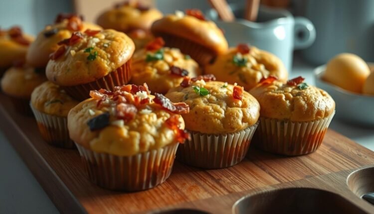 breakfast meal prep savory muffins