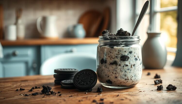 cookies cream overnight oats recipe