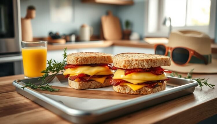 freezer breakfast sandwiches vacation ready