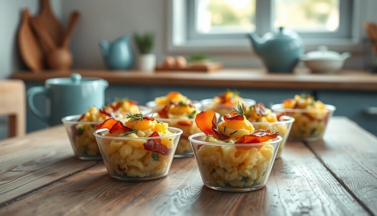 keto breakfast meal prep cups