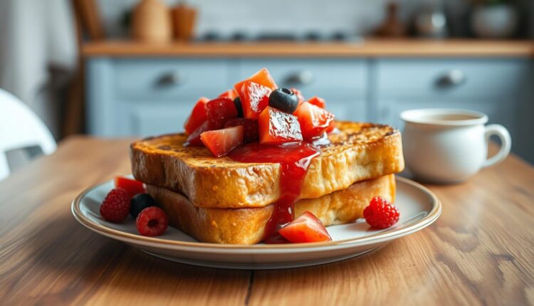low sugar breakfast french toast