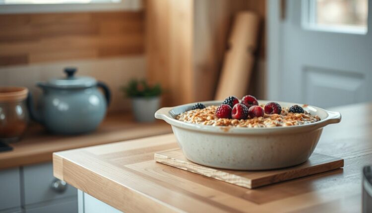 make ahead breakfast baked oatmeal