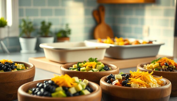 make ahead breakfast burrito bowls
