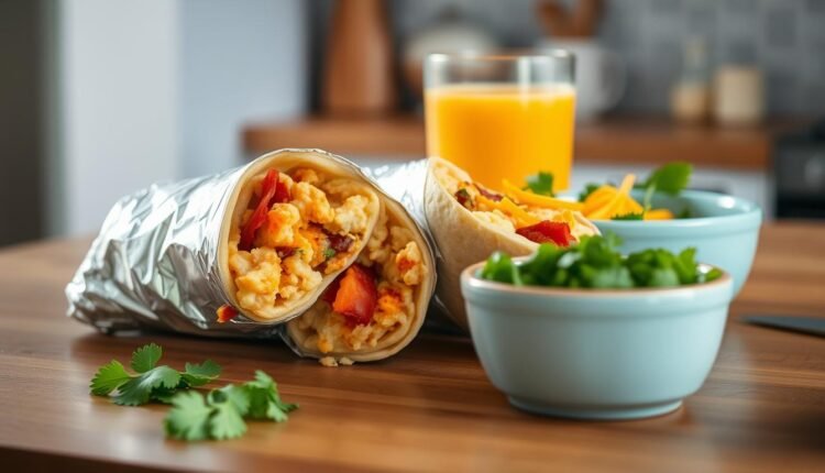 make ahead breakfast burritos freezer