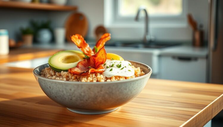 make ahead breakfast quinoa bowls