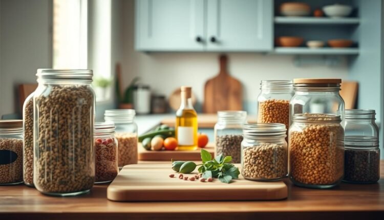 meal prep for work pantry staples