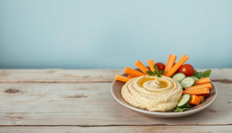 no heat lunchbox meals hummus plate
