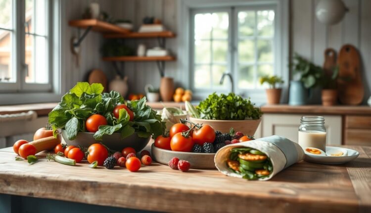 no heat lunchbox meals seasonal produce