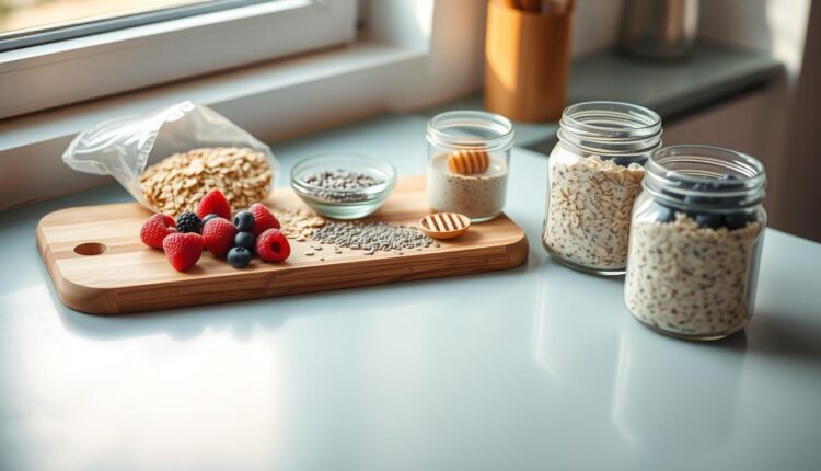 overnight oats recipe prep sunday
