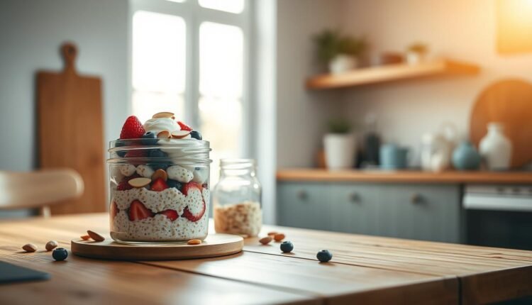overnight oats recipe with yogurt