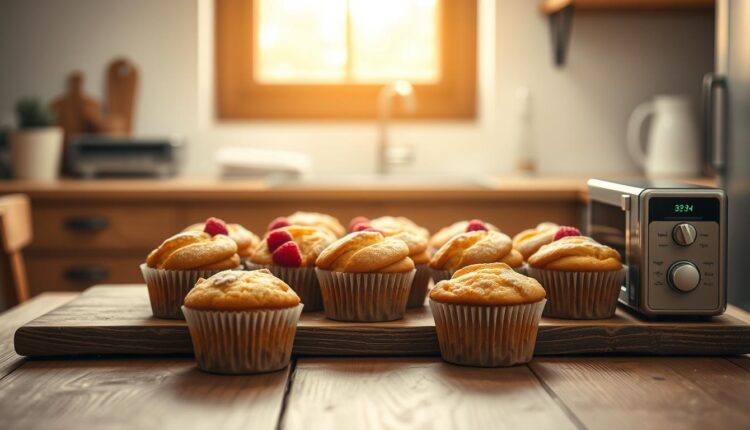protein breakfast muffins college dorm