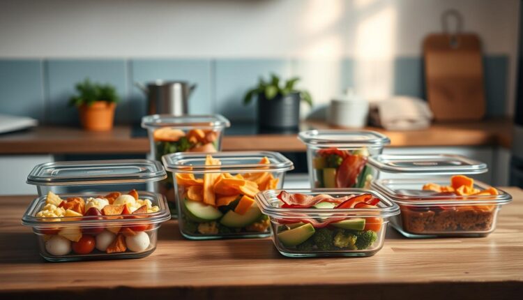 savory breakfast meal prep containers