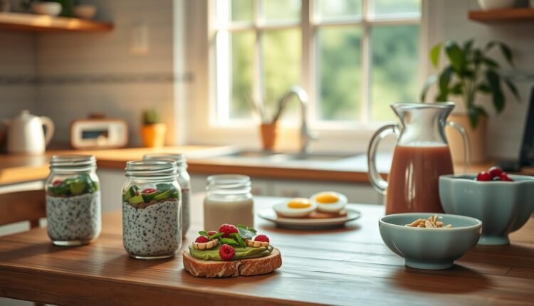 weekly breakfast meal prep plan