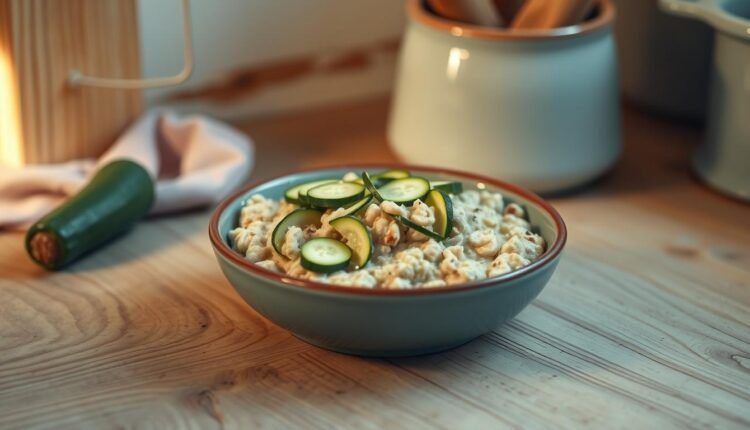 zucchini bread overnight oats recipe