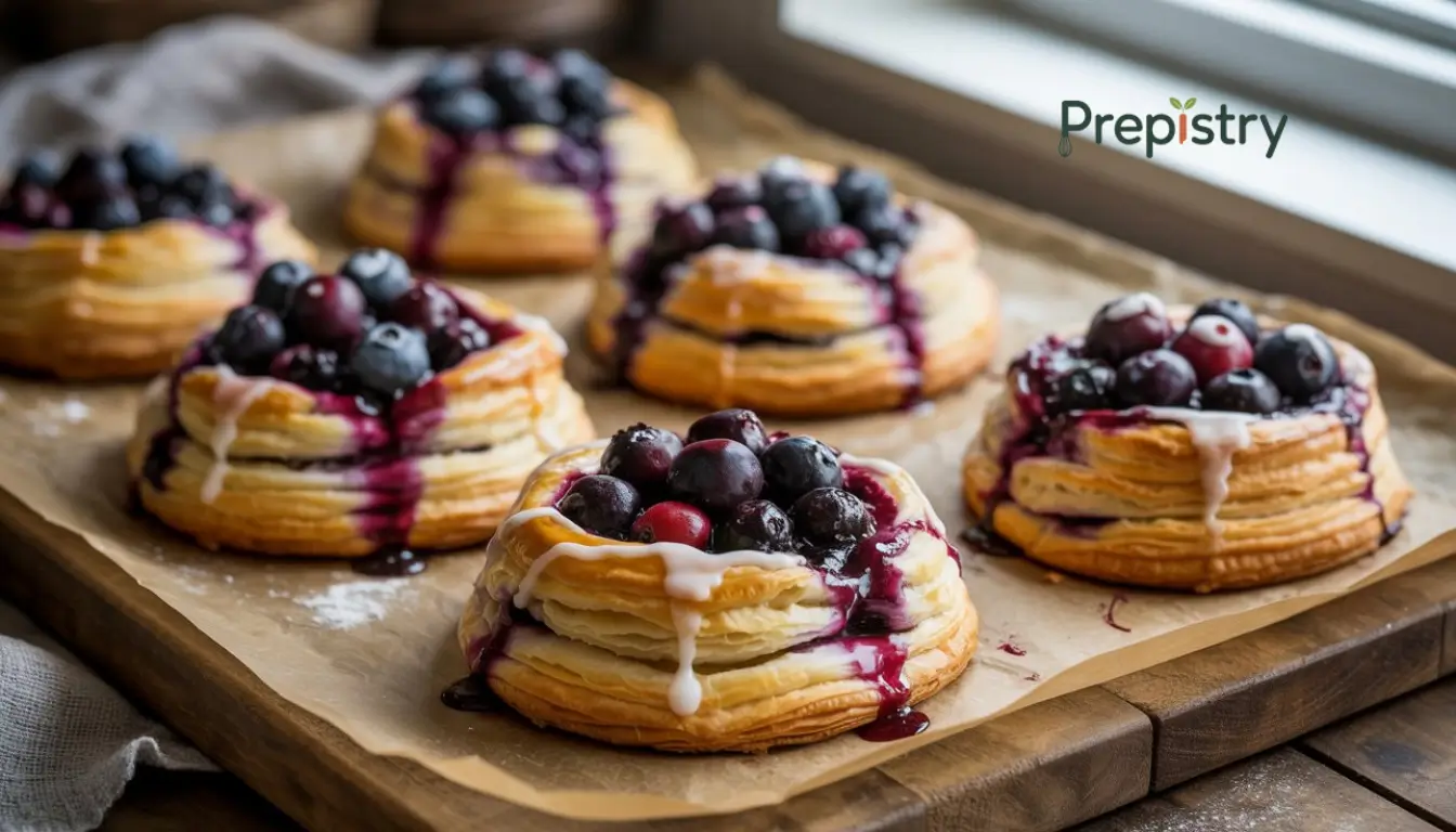 Make-Ahead Blueberry Cream Cheese Danishes 1 Make-Ahead Blueberry Cream Cheese Danishes