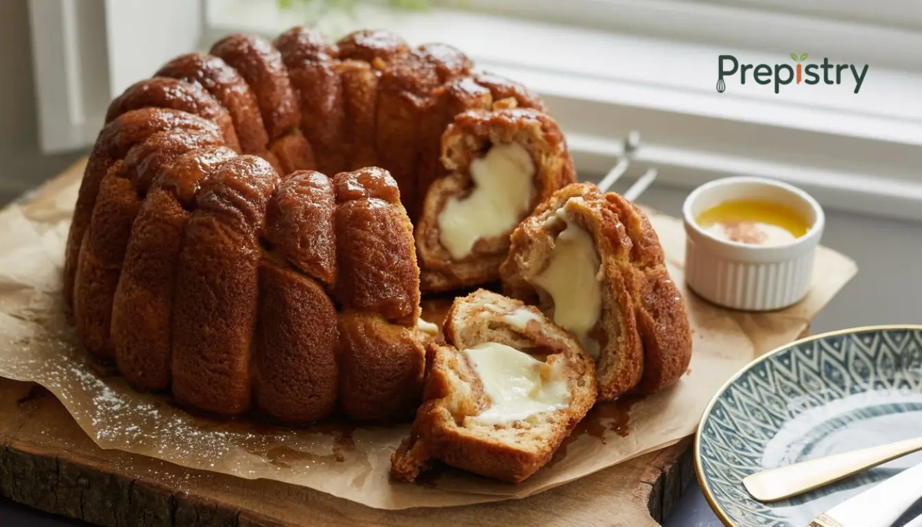 Cream Cheese Stuffed Monkey Bread 1 Cream Cheese Stuffed Monkey Bread
