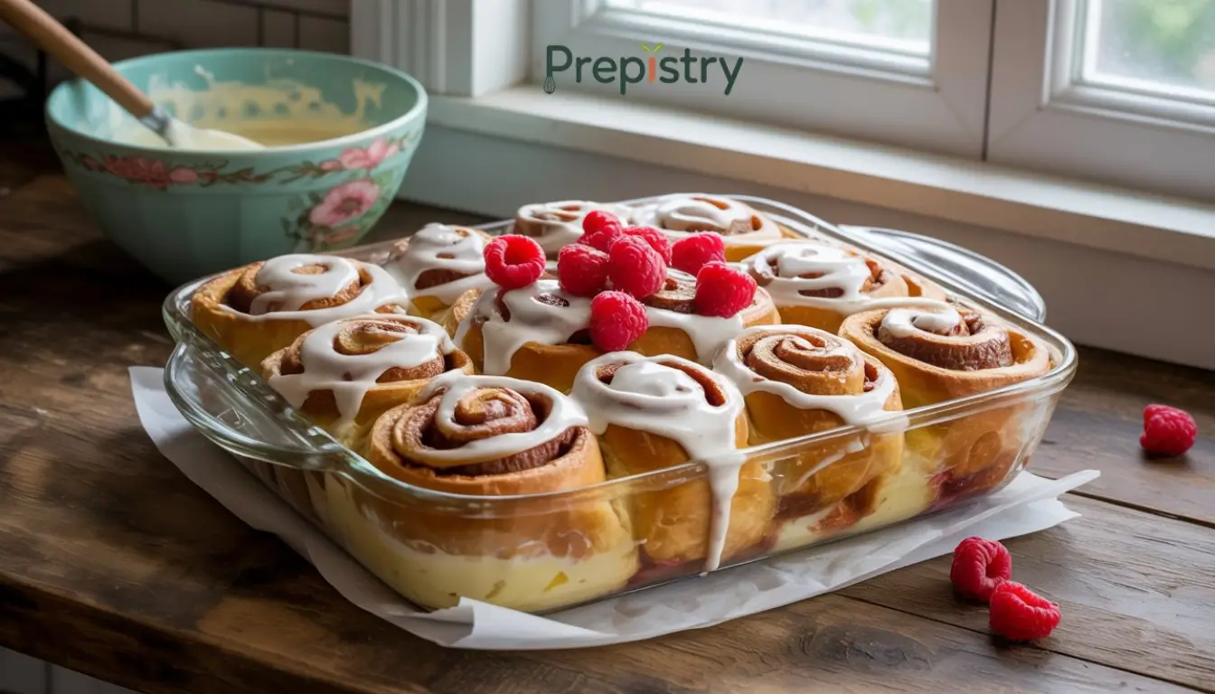 Make-Ahead Cinnamon Roll Breakfast Casserole 1 Make-Ahead Cinnamon Roll Breakfast Casserole