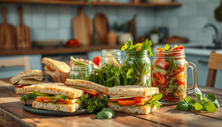 cold lunch recipes aesthetic presentation