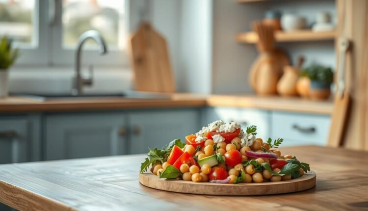 cold lunch recipes chickpea salad