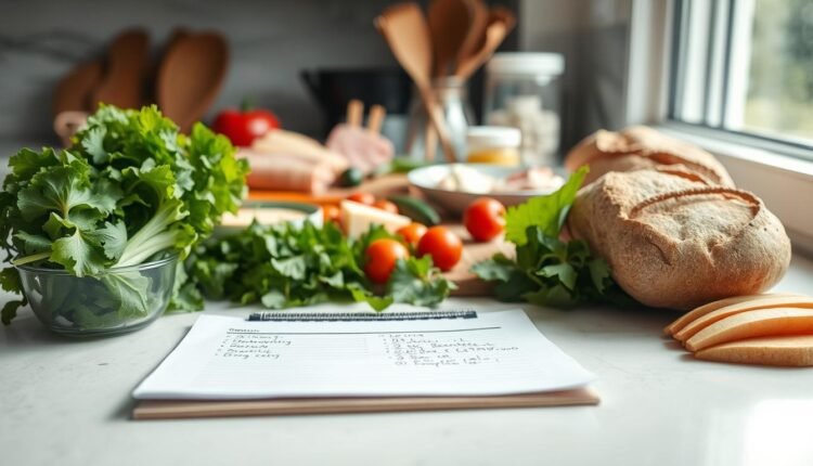 cold lunch recipes grocery list