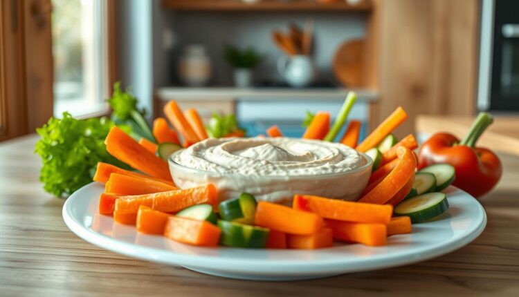 cold lunch recipes hummus plate