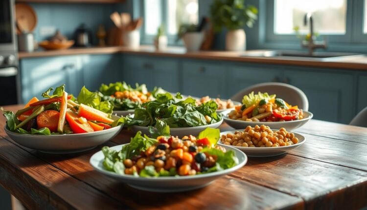 cold lunch recipes vegetarian options