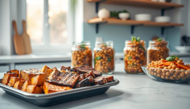 dinner meal prep ideas protein options