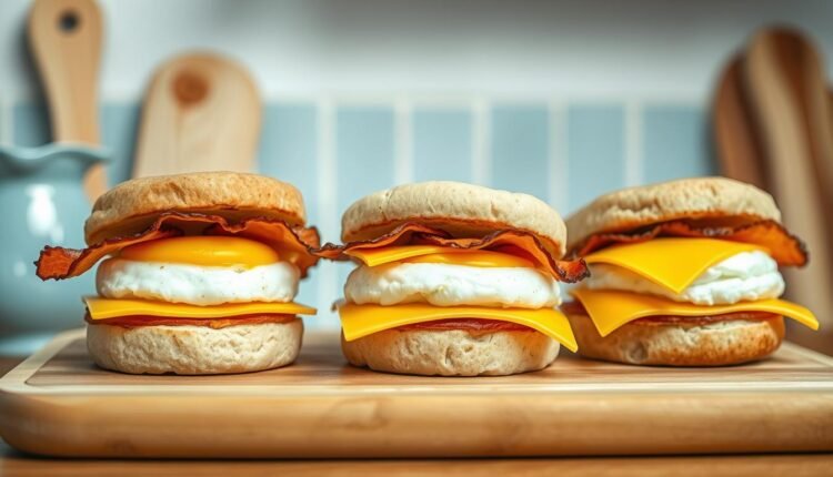 freezer breakfast sandwiches balanced macros