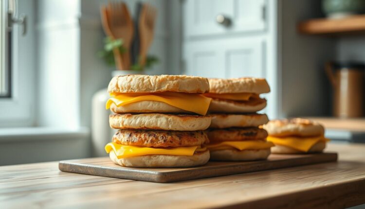 freezer breakfast sandwiches grab go