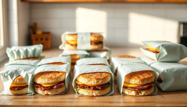 freezer breakfast sandwiches meal plan