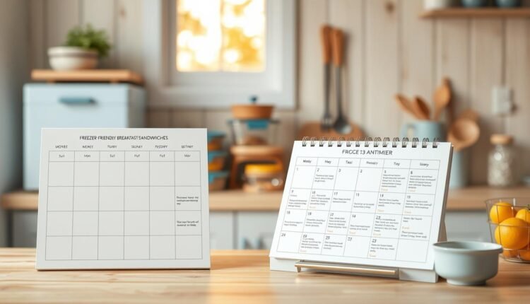 freezer breakfast sandwiches meal planning