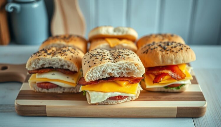 freezer breakfast sandwiches seasoning ideas