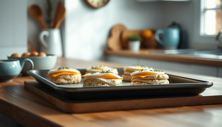 freezer breakfast sandwiches sheet pan
