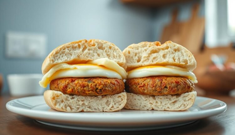 freezer breakfast sandwiches texture contrast