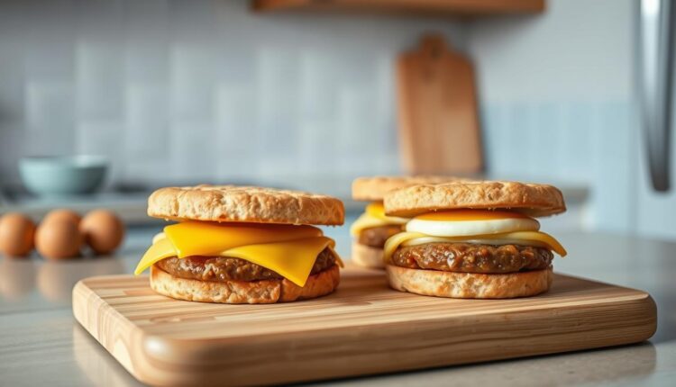freezer breakfast sandwiches time saving