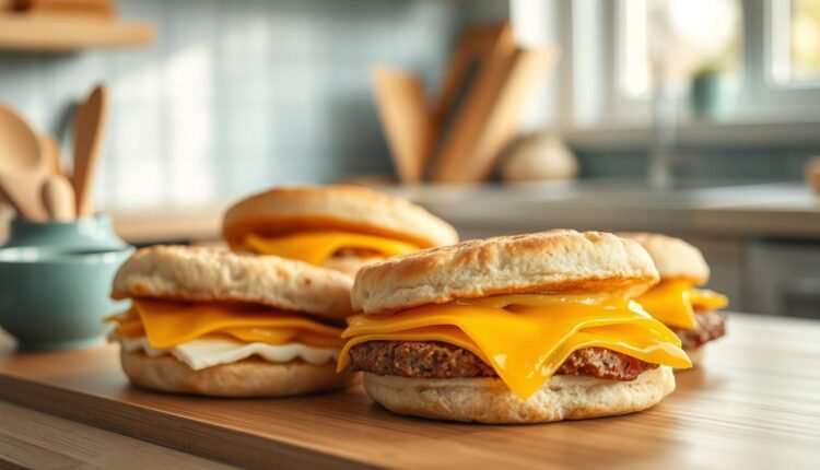 freezer breakfast sandwiches traditional flavors