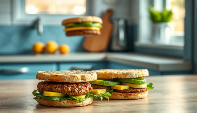 freezer breakfast sandwiches vegan option