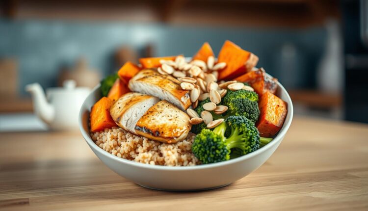 high protein lunch prep custom macros